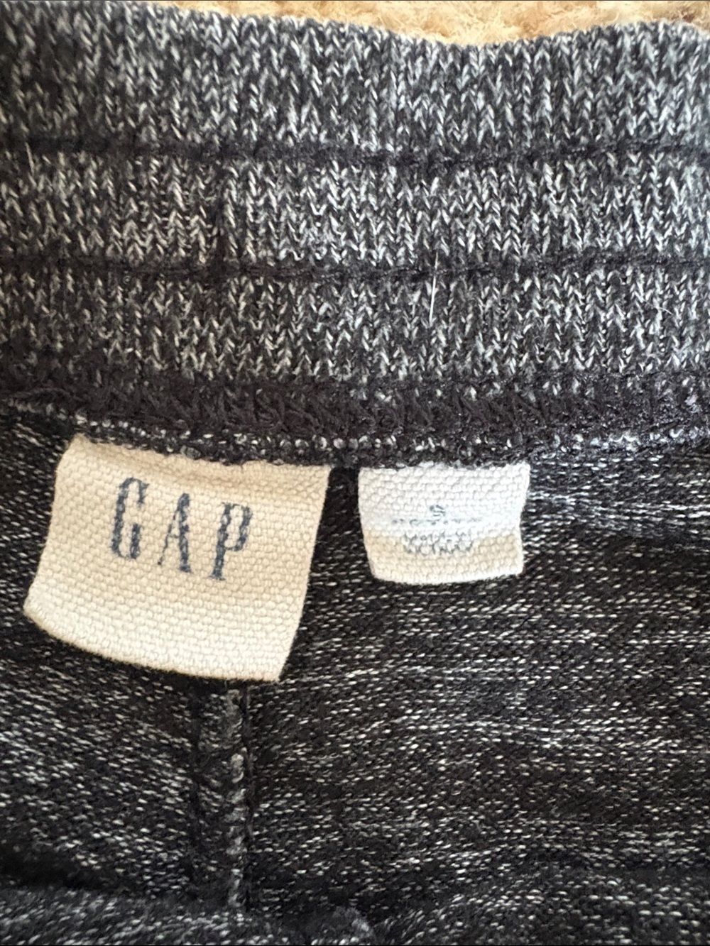 Gap Cozy Marled Jogger Pants in Dark Gray - Picture 2 of 4